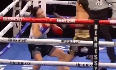 Понадобилось всего 7 секунд: самый быстрый нокаут в женском боксе попал на видео
