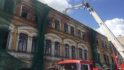 СМИ: В Казани произошёл пожар в здании XIX века
