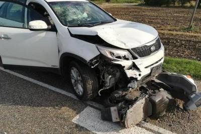 На Кубани мопедист погиб в аварии с автомобилем «KIA»