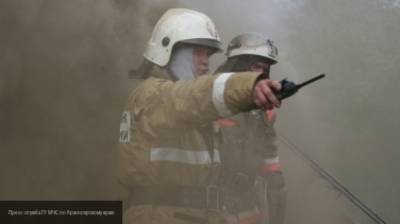 Крупный пожар произошел на территории женского СИЗО-6 в Москве
