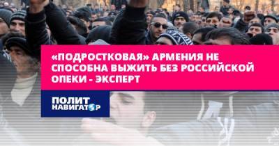 «Подростковая» Армения не способна выжить без российской опеки...