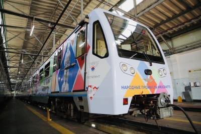 Посвященный народным промыслам поезд запустили в Московском метро
