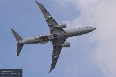 Американский самолет-разведчик "Посейдон" снова был перехвачен над Черным морем