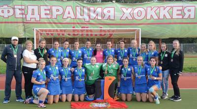 Смолевичская "Виктория" стала бронзовым призером чемпионата Беларуси по хоккею на траве