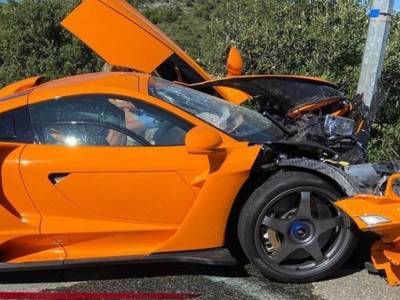 Экс-пилот «Формулы-1» разбил роскошный McLaren стоимостью миллион евро