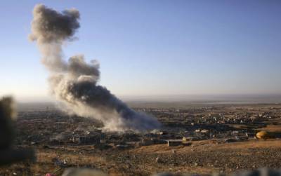 Военная база в Ираке с военными США подверглась ракетному обстрелу