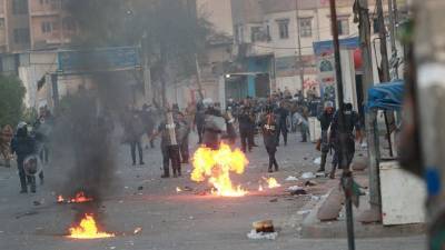В столкновениях с полицией в Багдаде погибли двое демонстрантов