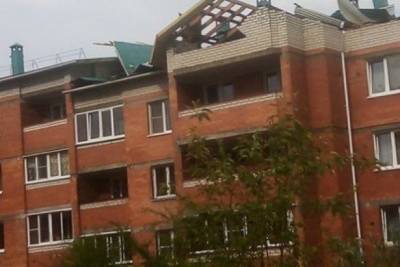 Мэрия Читы пересчитала крыши, сорванные штормом с домов и соцобъектов