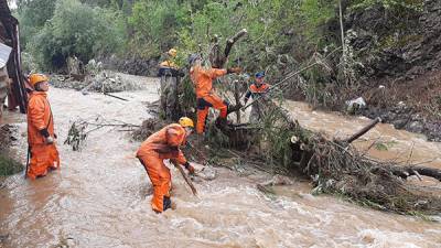 Сотрудники МЧС завершили работы в пострадавших от паводка Нижних Сергах