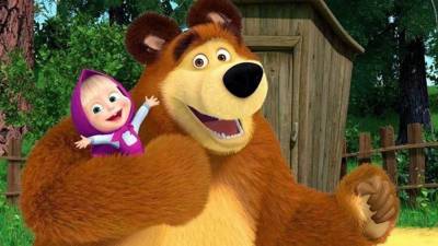 Российский мультсериал "Маша и Медведь" стал одним из пяти любимых развлекательных брендов в мире