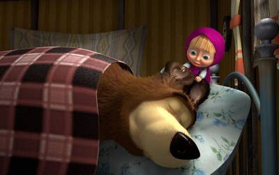 "Маша и Медведь" вошли в топ-5 любимых мультфильмов в мире