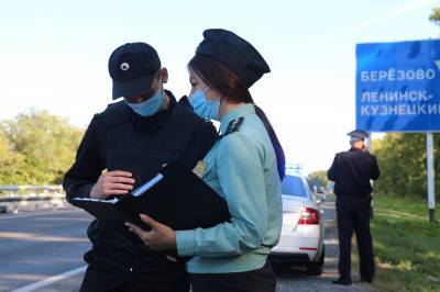 На трассе Кемерово — Ленинск-Кузнецкий арестовали шесть автомобилей
