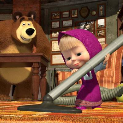 Мультфильм “Маша и Медведь” вошел в ТОП-5 самых любимых детских брендов в мире