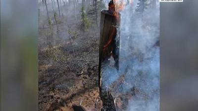 Пожар в норильской тундре: виноваты туристы