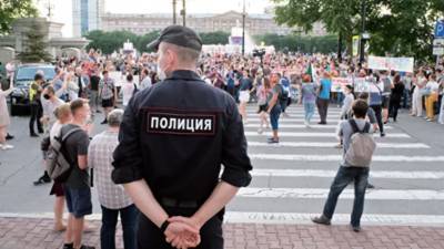 Дегтярёв заявил о «слёте» профессиональных провокаторов в Хабаровск