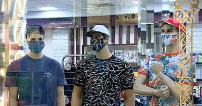 Туркменские бренды выпустили маски в тон футболок и кепок