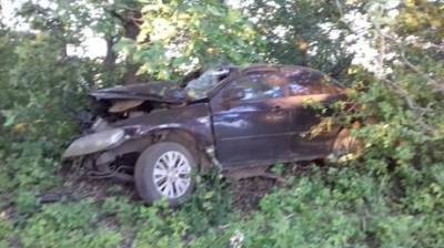 В Башмаковском районе Mazda слетела в кювет, есть пострадавшие