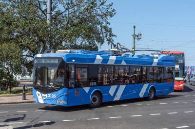 В Красносельском районе Петербурга изменятся маршруты троллейбусов