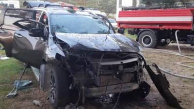 На Львовщине в результате взрыва машины погиб человек
