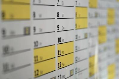 Минтруд не будет корректировать календарь нерабочих дней в 2020 году