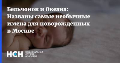 Бельчонок и Океана: Названы самые необычные имена для новорожденных в Москве