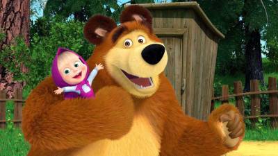 Сериал «Маша и медведь» вошел в топ-5 любимых детских шоу в мире
