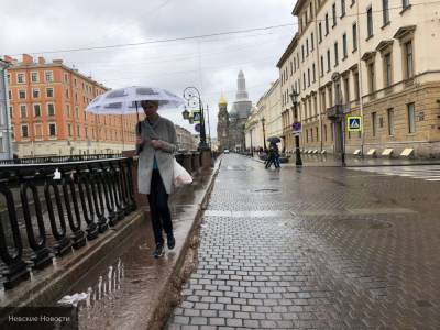 В МЧС сообщили о ливнях и грозах 28 июля в Петербурге