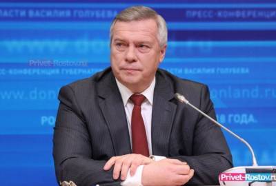 Разнос министру строительства устроил губернатор Голубев в Ростове