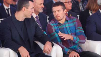 Усик назвал условие продолжения сотрудничества с промоутерской компанией Кличко