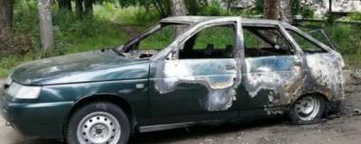 В рязанском микрорайоне Дашково-Песочня взорвался автомобиль