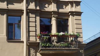 В Петербурге проходит конкурс на лучшее украшение балкона