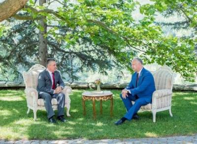 Президенты Молдавии и Приднестровья обсуждают двусторонние отношения
