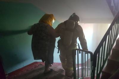 Тульские пожарные рассказали о спасении людей в Одоеве