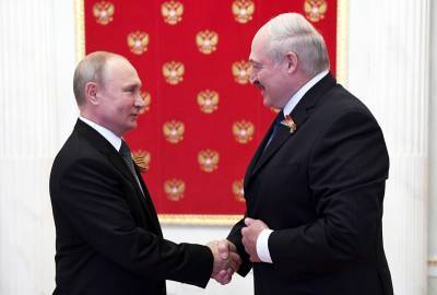 Путин избежал заражения коронавирусом от Лукашенко