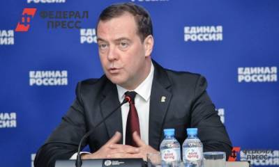 Медведев доложил Путину о сотрудничестве «Единой России» с международными партиями