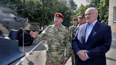 Президент Белоруссии оценил тренировочный разгон акции протеста
