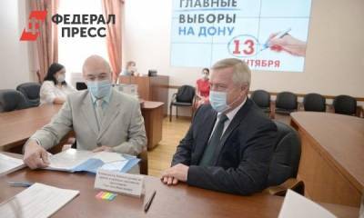 Василий Голубев сдал документы в качестве кандидата на пост губернатора Ростовской области