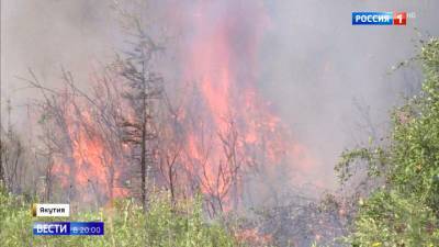 Вести в 20:00. В Якутии с лесными пожарами борются при помощи взрывчатки