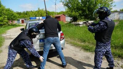 В Димитровграде росгвардейцы задержали подозреваемого в угрозе убийством