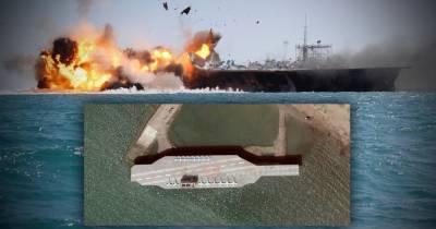 Иран отработал атаку на американский авианосец в Ормузском проливе