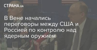 Сергей Рябков - В Вене начались переговоры между США и Россией по контролю над ядерным оружием - strana.ua - Россия - США