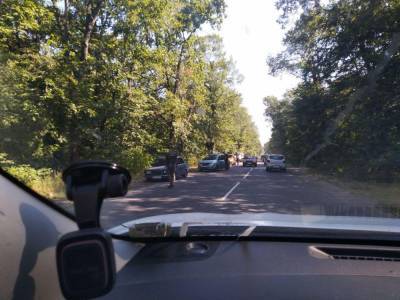 Тотальная проверка на дороге между Лисичанском и Северодонецком: останавливают всех