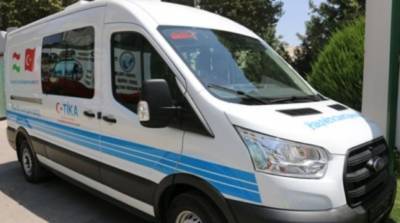 Турция передала Таджикистану две спецмашины по перевозке тел умерших