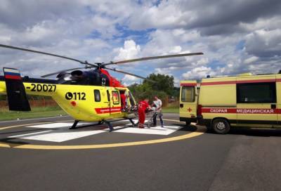 Вертолетную площадку построят в карельской больнице на миллионы рублей
