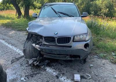 В Клепиковском районе столкнулись три автомобиля