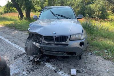 В Рязанской области столкнулись три машины, пострадал один человек