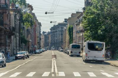 В Адмиралтейском районе Петербурга до октября перекроют движение транспорта
