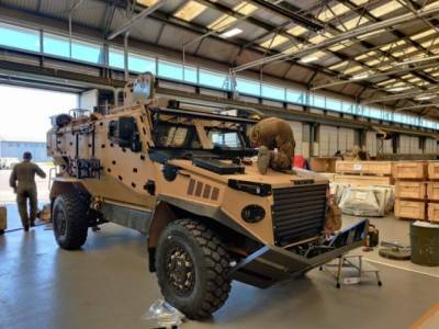 Британская армия модернизирует свои бронированные машины Foxhound