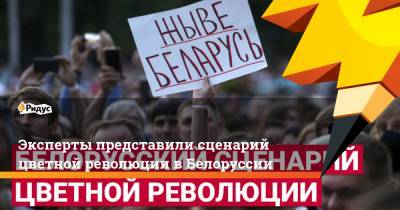 Эксперты представили сценарий цветной революции в Белоруссии