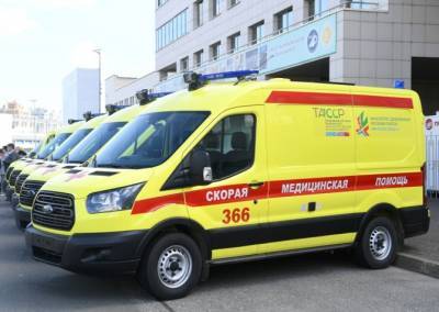 Больницы Татарстана получат более 50 автомобилей скорой медицинской помощи Ford Transit